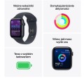 Apple Watch SE 3 GPS koperta 44 mm z aluminium w kolorze północy, pasek sportowy w kolorze północy - rozmiar M/L