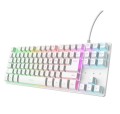 Trust Klawiatura gamingowa podświetlana GTX 833 Thado TKL biała