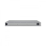 UBIQUITI Przełącznik UniFi Switch Pro HD 24 PoE Zarządzalny L2/L3                         2.5G Ethernet (100/1000/2500) Obsługa PoE 1U Szary
