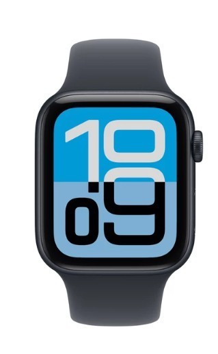 Apple Watch SE 3 GPS+Cellular koperta 40 mm z aluminium w kolorze pĂłĹnocy, pasek sportowy w kolorze pĂłĹnocy - rozmiar M/L