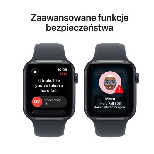 Apple Watch SE 3 GPS+Cellular koperta 40 mm z aluminium w kolorze pĂłĹnocy, pasek sportowy w kolorze pĂłĹnocy - rozmiar M/L