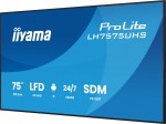 IIYAMA Monitor 75 cali LH7575UHS-B2AG,24/7,IPS,ANDROID.11,4K,  WiFi,         iiSignage2, FailOver, EShare, 24/7, full daisy chain
