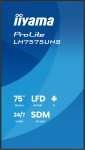 IIYAMA Monitor 75 cali LH7575UHS-B2AG,24/7,IPS,ANDROID.11,4K,  WiFi,         iiSignage2, FailOver, EShare, 24/7, full daisy chain