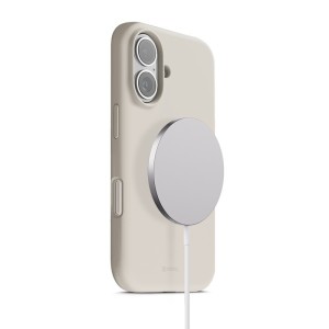 CRONG Etui Color Cover Magnetic iPhone 17 MagSafe Kamienny beż