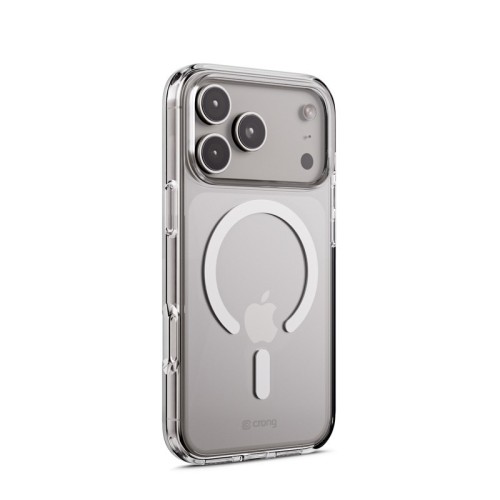 CRONG Etui Clear MAG Cover iPhone 17 Pro MagSafe Przezroczyste