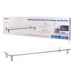 LogiLink Stolik do monitora szklany blat, 1000mm