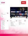 TCL Telewizor QLED 32 cale 32S4K