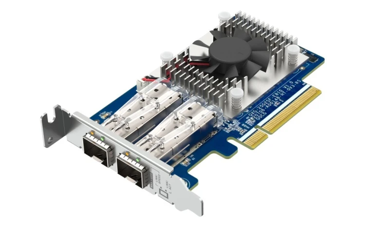 QNAP Karta sieciowa QXG-25G2SF-E810 2 port 25GbE NIC