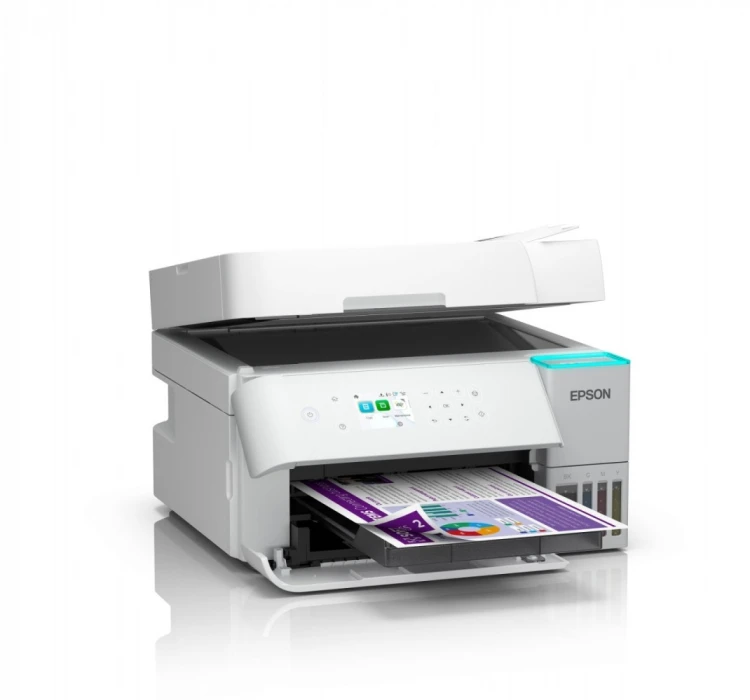 Epson Urządzenie wielofunkcyjne L6376 ITS białe A4/35ppm/W(LAN)/ADF2Scopy/100k