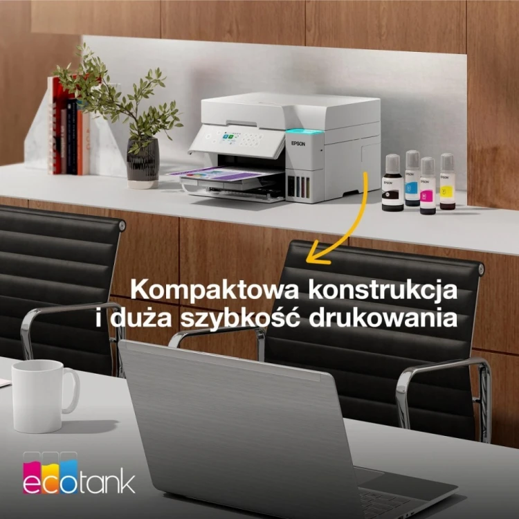 Epson Urządzenie wielofunkcyjne L6376 ITS białe A4/35ppm/W(LAN)/ADF2Scopy/100k