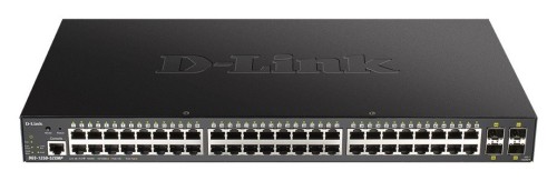 D-Link Przełącznik DGS-1250-52XMP 48GE PoE+ 4SFP+