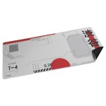 Trust Podkładka pod mysz GXT 759 XXL Japan biała