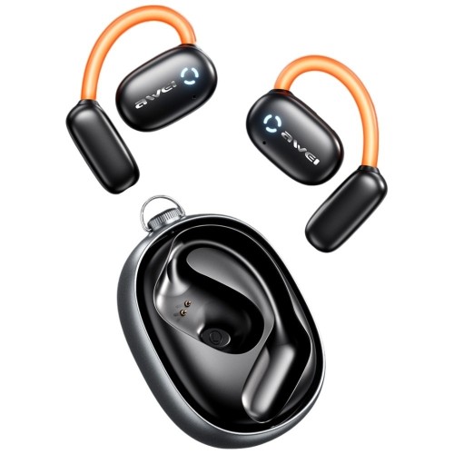 AWEI Słuchawki bluetooth 5.4 TZ13 ANC Spinner czarne