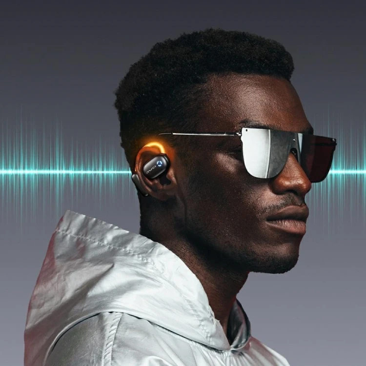 AWEI Słuchawki bluetooth 5.4 TZ13 ANC Spinner czarne
