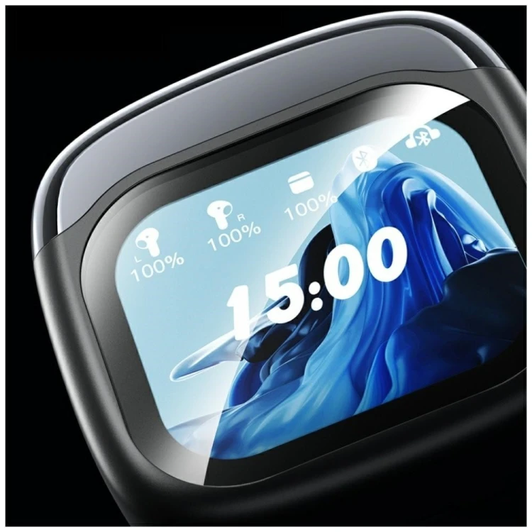 AWEI Słuchawki bluetooth ENC TP100 5.4 TWS LCD czarne