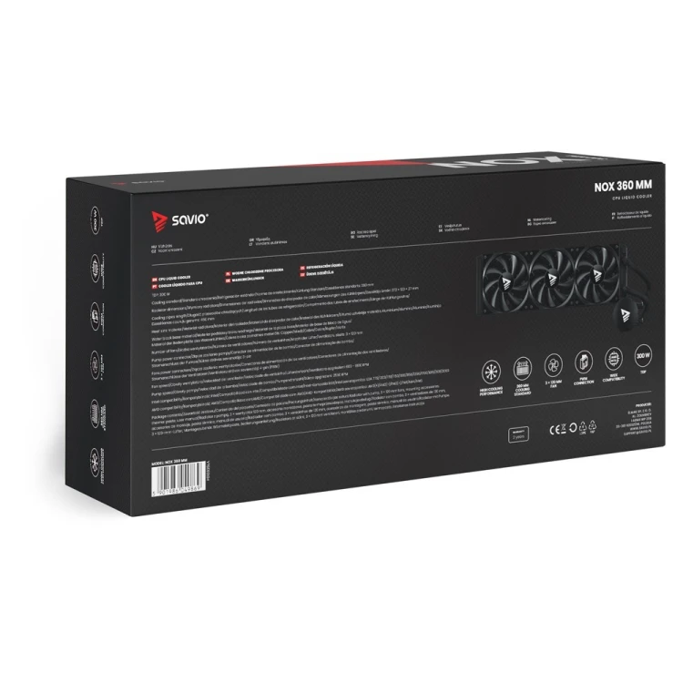 Savio Chłodzenie wodne NOX 360 mm