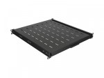 Lanberg Półka wysuwana do szaf rack 19 cali 500mm czarna
