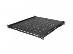 Lanberg Półka wysuwana do szaf rack 19 cali 500mm czarna