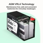 Green Cell Akumulator AGM VRLA 12V 75Ah IP54