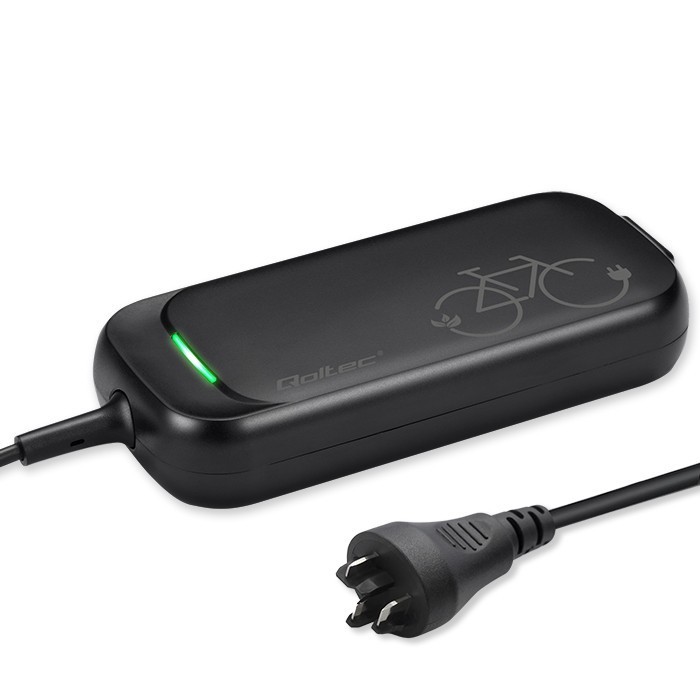 Qoltec Ładowarka Pro do roweru Bosch 36V | 42V | 2A | Bosch plug |      wodoodporna + kabel zasilajšcy
