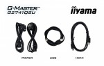 IIYAMA Monitor 27 cali G2741QSU-B1 IPS,QHD,144Hz,1ms,2xUSB                  Adaptive G-SYNC,HDMI,DP,350cd,