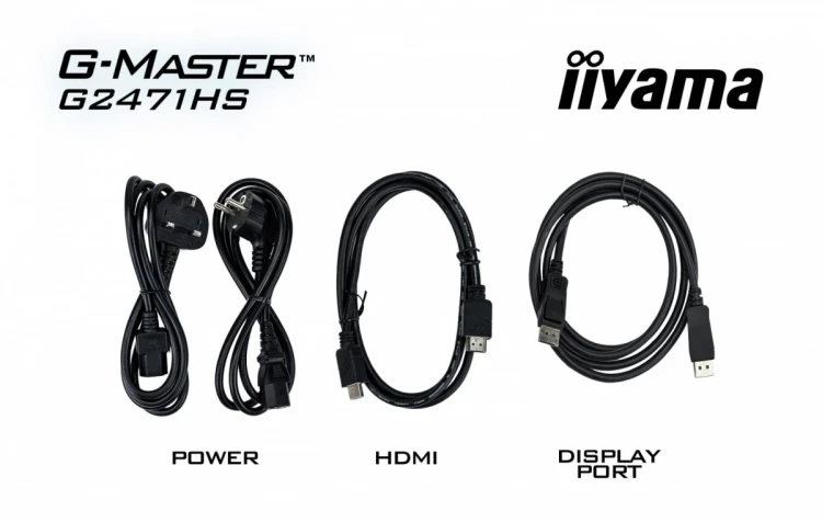 IIYAMA Monitor 23,8 cala G2471HS-B1 Fast IPS,FHD,240Hz,2xHDMI,DP, 350cd,     Adaptive G-SYNC - 1920 x 1080 @48-240Hz  DisplayPort Only