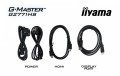 IIYAMA Monitor 27 cali G2771HS-B1 0.4ms,Fast IPS,DP,2xHDMI,240Hz,350cd,    Adaptive G-SYNC - 1920 x 1080 @48-240Hz  DisplayPort Only