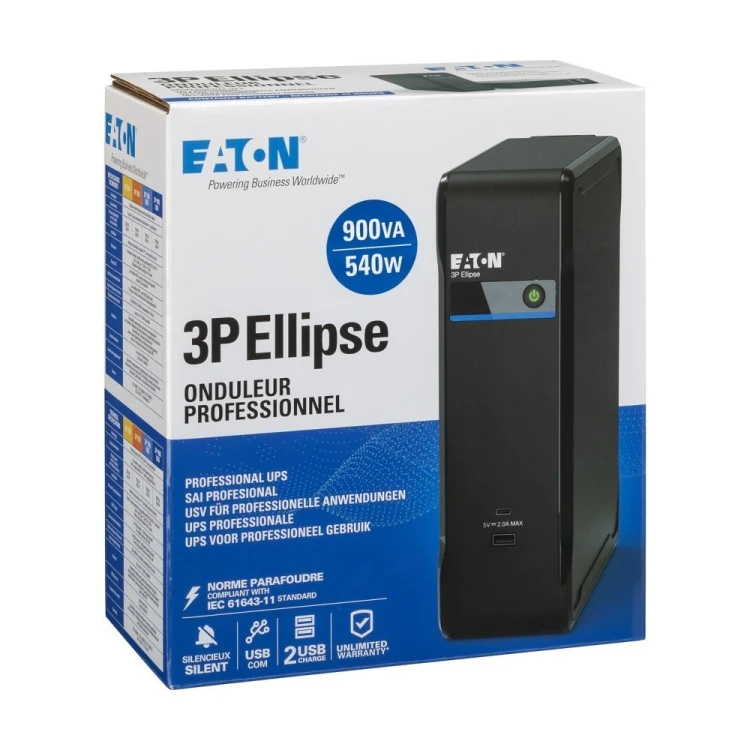 Eaton Zasilacz awaryjny 3P Ellipse 900 USB IEC 3P900UI