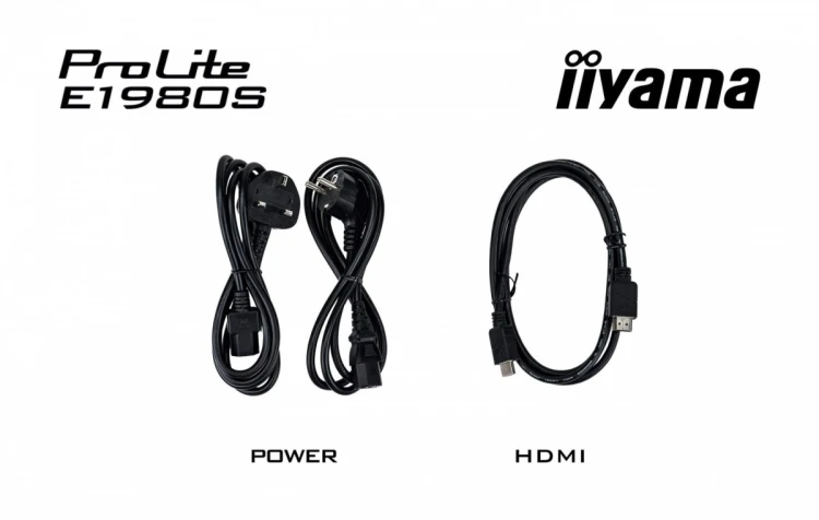 IIYAMA Monitor 19 cali E1980S-B1 HDMI DP 250cd 3ms