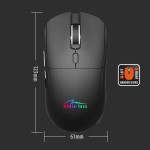 Media-Tech Bezprzewodowa mysz 2w1 (BT/RF)SILENT&RECHARGE