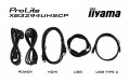 IIYAMA Monitor 31.5 cala XB3294UHSCP-B1.4K,VA,2xHDMI,DP,USB-C dock 95W, PIP,RJ45, 400cd, 2ms, 4xUSB, KVM,Sync,2x5W, HAS (150) PIVOT,