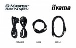 IIYAMA Monitor 27 cali GB2741QSU-B1 IPS,QHD,144Hz,1ms,2xUSB,                Adaptive G-SYNC,HDMI,DP,350cd, HAS (150) PIVOT