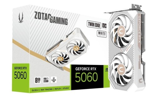 ZOTAC Karta graficzna GeForce RTX 5060 8GB TWIN EDGE OC GDDR7 128bit 3DP/HDMI