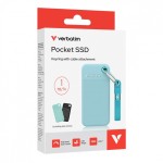 Verbatim Pocket Dysk SSD 1TB M.2 1000MB/s USB-C 32324