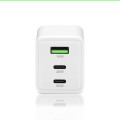 everActive Ładowarka sieciowa GAN QC 4+ 65W 1XUSB 2XUSB-C biała SC-655Q