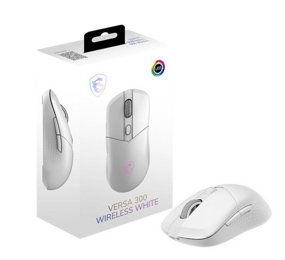 MSI Mysz bezprzewodowa Versa 300 Wireless White