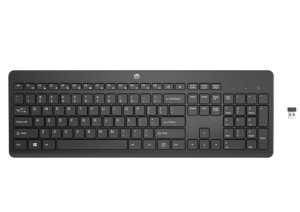HyperX Klawiatura bezprzewodowa HP 230 czarna 3L1E7AA#ABB