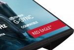 IIYAMA Monitor 27 cali GB2771QSU-B1 QHD,Fast IPS,200Hz,HAS (150) PIVOT,2xUSB 3.2,2xUSB C,0,5ms,2xHDMI,DP,350cd,Adaptive G-SYNC 1920x1080@48-240Hz DP o