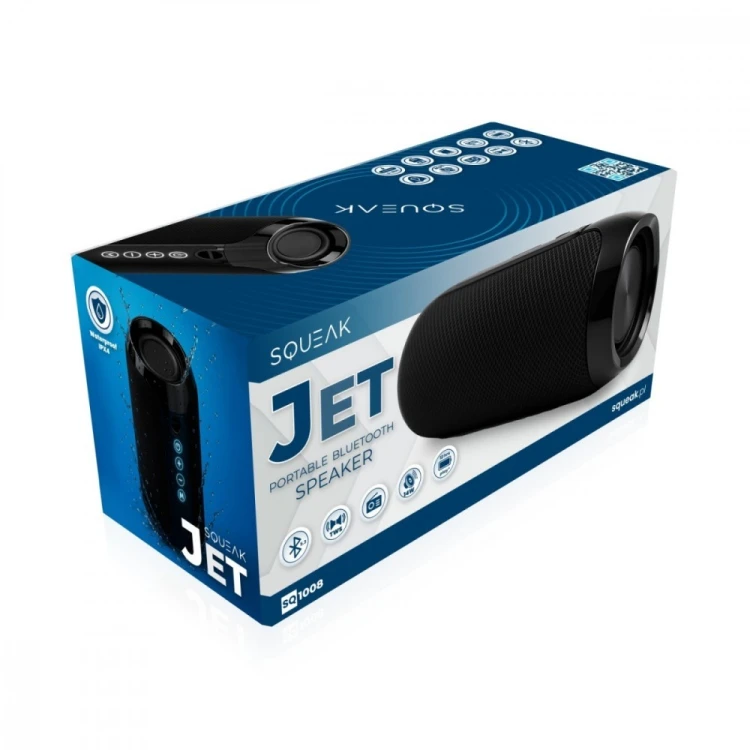 SQUEAK Głośnik bluetooth 5.3 JET USB-C 14W SQ1008
