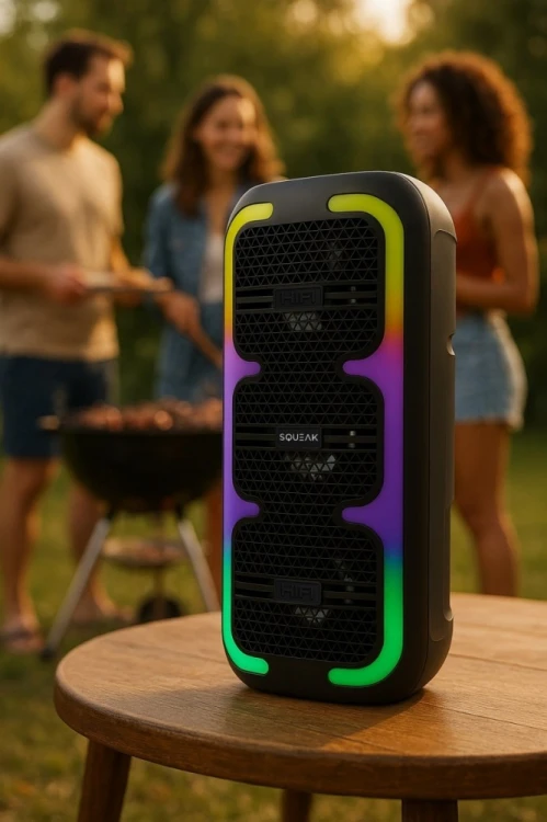 SQUEAK Głośnik bluetooth 5.3 Karaoke BeatOne USB-C SQ1009