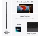 Apple iPad Pro 13-calowy Wi-Fi 1 TB ze szkłem o nanoteksturze - Gwiezdna czerń