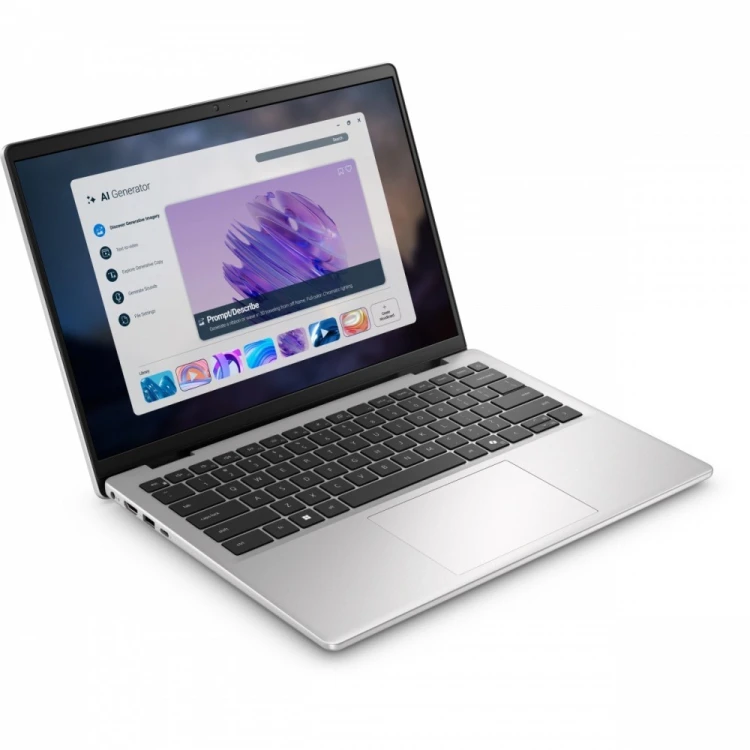 Dell Laptop Dell Pro 14 Essential PV14255 W11P Ryzen AI 7 350|16GB|1TB|AMD Radeon|FgrPr|WLAN+BT|14.0 FHD+|BcklKb|4C|65W|3YPS Platinum Silver Metal