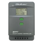 Qoltec Solarny regulator ładowania MPPT z czujnikiem temperatury 60A |  12V/24V | LCD | Bluetooth | APP | GEL | LiFePO4