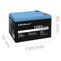 Qoltec Akumulator LiFePO4 | 12.8V | 10Ah | 128Wh | BMS