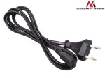 Maclean Kabel zasilający ósemka 2 pin 1,5M wtyk EU MCTV-809