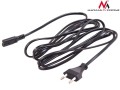 Maclean Kabel zasilający ósemka 2 pin 1,5M wtyk EU MCTV-809