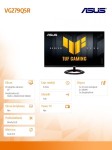 Asus Monitor 27 cali VG279Q5R IPS 2HDMI DP głośniki