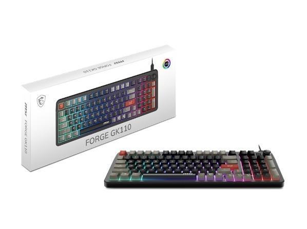 MSI Klawiatura gamingowa Forge GK110 US