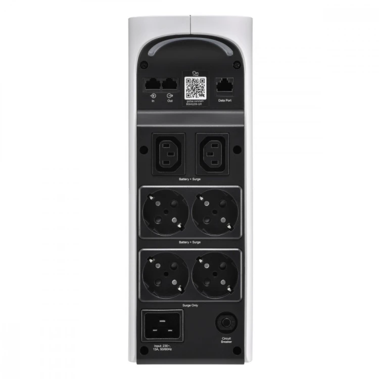 APC Zasilacz awaryjny BGM2200-GR Back-UPS Pro 2200VA do gier, 230V, czysta sinusoida LCD, Biały, Schuko