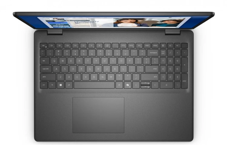 Dell Laptop Dell 16 DC16255 W11P Ryzen 5 220|16GB|512GB|AMD Radeon|FgrPr|WLAN+BT|16.0 FHD+|Backlit Kb|3C|65W|3YPS Carbon Black (Plastic)